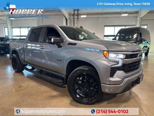 Sterling Gray Metallic 2024 Chevrolet Silverado 1500 RST