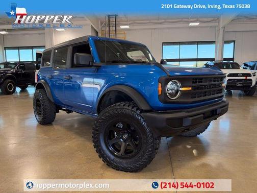 Blue Metallic 2021 Ford Bronco Base