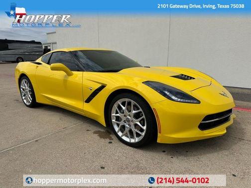 Corvette Racing Yellow Tintcoat 2019 Chevrolet Corvette Stingray