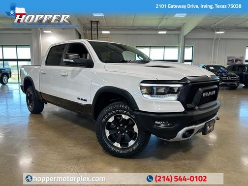 Bright White Clearcoat 2022 RAM 1500 Rebel