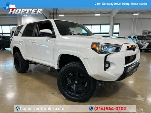 White 2021 Toyota 4Runner TRD Off Road