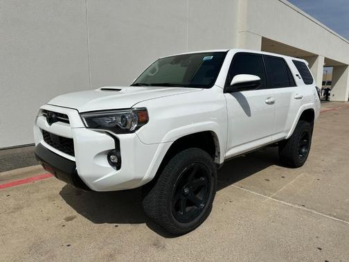 White 2021 Toyota 4Runner TRD Off Road