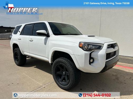 White 2021 Toyota 4Runner TRD Off Road
