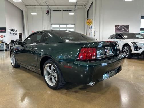 Green 2001 Ford Mustang GT