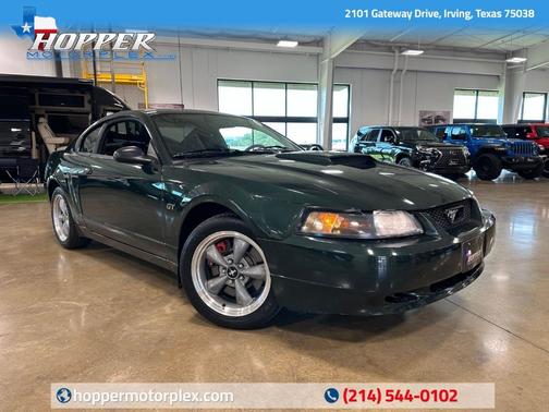 Green 2001 Ford Mustang GT