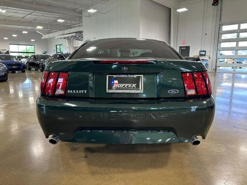 Green 2001 Ford Mustang GT