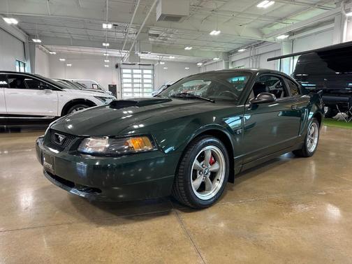 Green 2001 Ford Mustang GT