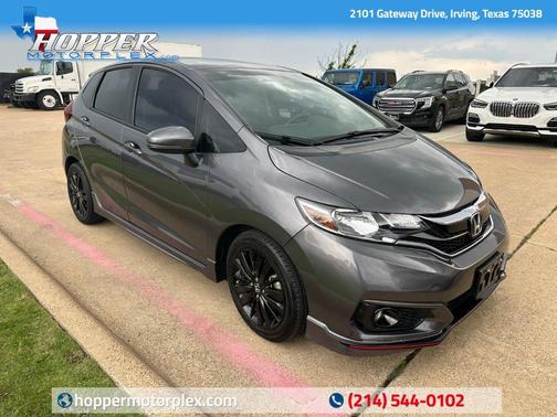 Gray 2020 Honda Fit Sport