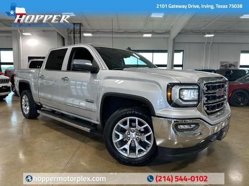 Quicksilver Metallic 2018 GMC Sierra 1500 SLT