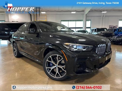 Black Sapphire Metallic 2023 BMW X6 M50i