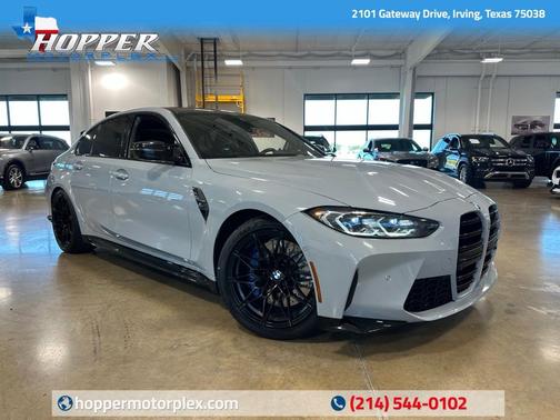Brooklyn Gray Metallic 2021 BMW M3 Competition Sedan