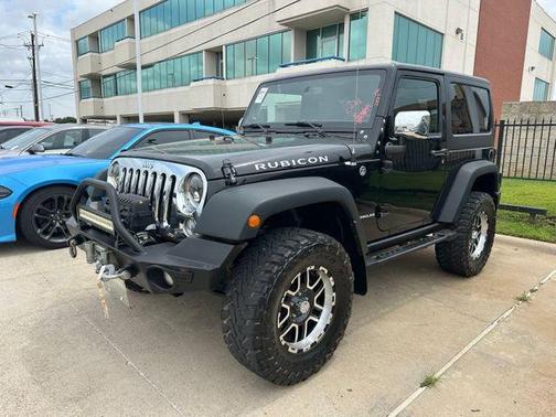 Black Clearcoat 2016 Jeep Wrangler Rubicon