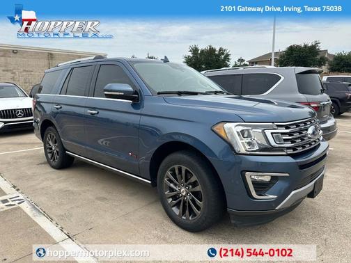 Blue Metallic 2019 Ford Expedition Limited