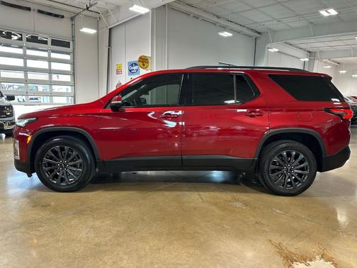 Radiant Red 2023 Chevrolet Traverse RS