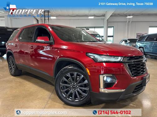 Radiant Red 2023 Chevrolet Traverse RS