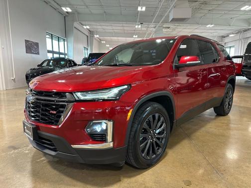 Radiant Red 2023 Chevrolet Traverse RS