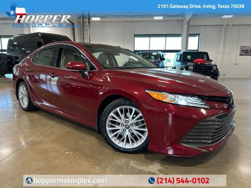 Ruby Flare Pearl 2018 Toyota Camry XLE Sedan