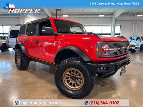 Race Red 2024 Ford Bronco Badlands