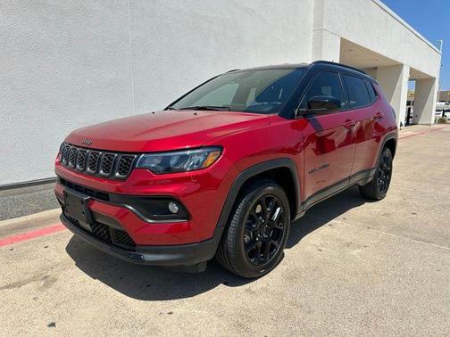 Red 2024 Jeep Compass Latitude