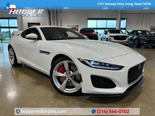 Fuji White 2023 Jaguar F-TYPE P450