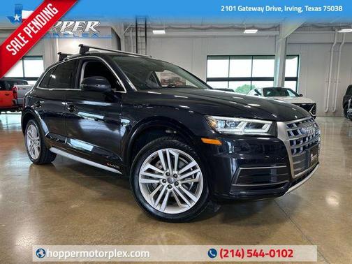 Moonlight Blue Metallic 2018 Audi Q5 2.0T Tech Premium