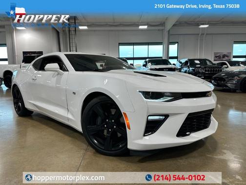 Summit White 2018 Chevrolet Camaro 1SS Coupe