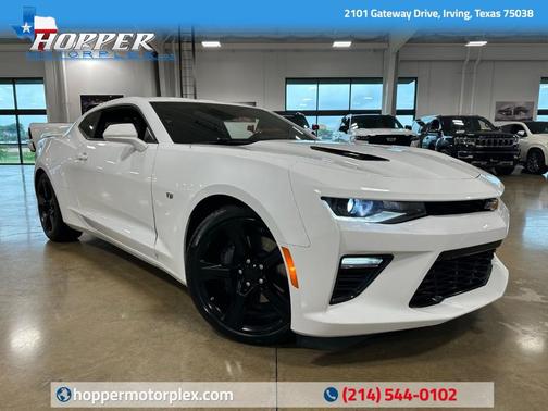 Summit White 2018 Chevrolet Camaro 1SS Coupe