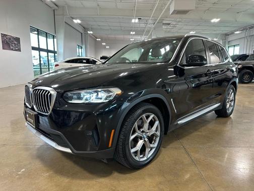 Black Sapphire Metallic 2022 BMW X3 sDrive30i