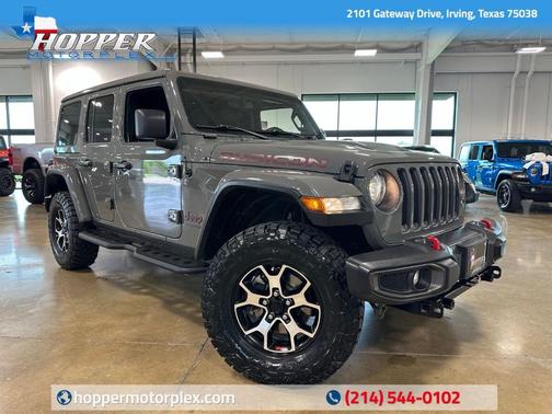 Sting Gray Clearcoat 2020 Jeep Wrangler Unlimited Rubicon