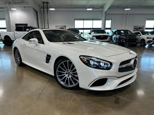 White 2020 Mercedes-Benz SL 550 Base