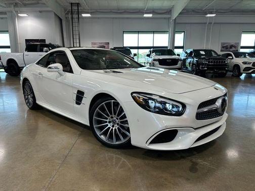 White 2020 Mercedes-Benz SL 550 Base