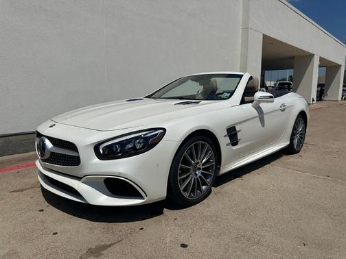 White 2020 Mercedes-Benz SL 550 Base
