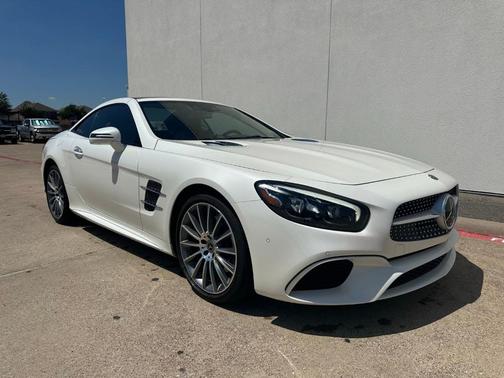 White 2020 Mercedes-Benz SL 550 Base