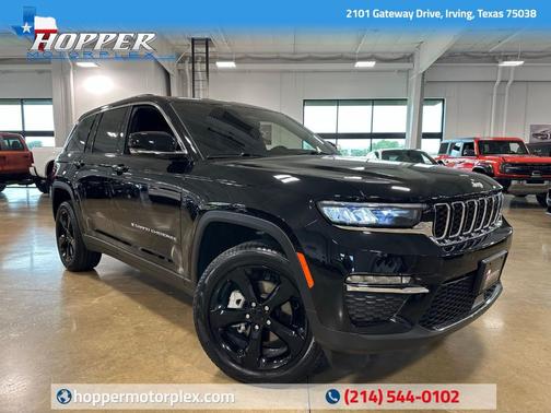 Diamond Black 2025 Jeep Grand Cherokee Limited SUV