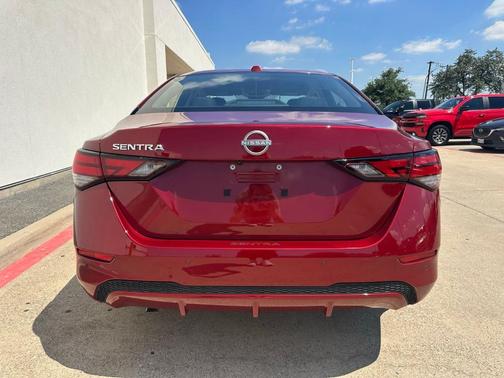 Scarlet Ember 2025 Nissan Sentra SV