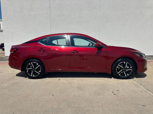Scarlet Ember 2025 Nissan Sentra SV
