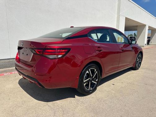 Scarlet Ember 2025 Nissan Sentra SV