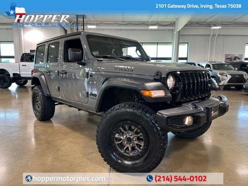 Sting Gray Clearcoat 2022 Jeep Wrangler Unlimited Sport