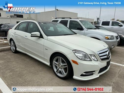 White 2012 Mercedes-Benz E-Class E 350 4MATIC