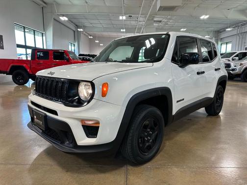 Alpine White Clearcoat 2020 Jeep Renegade Sport