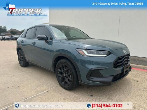 Blue 2025 Honda HR-V Sport