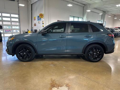 Blue 2025 Honda HR-V Sport