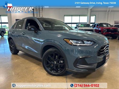 Blue 2025 Honda HR-V Sport