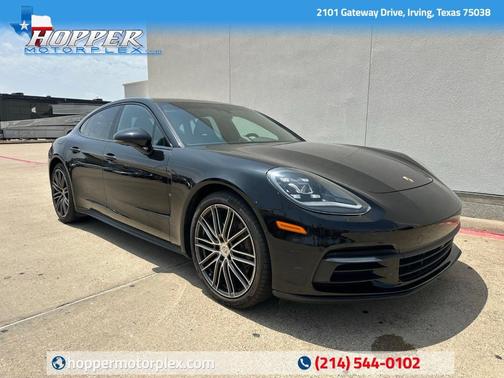 Black 2017 Porsche Panamera 4