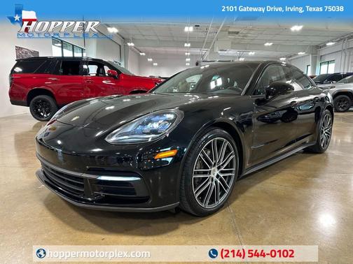 Black 2017 Porsche Panamera 4