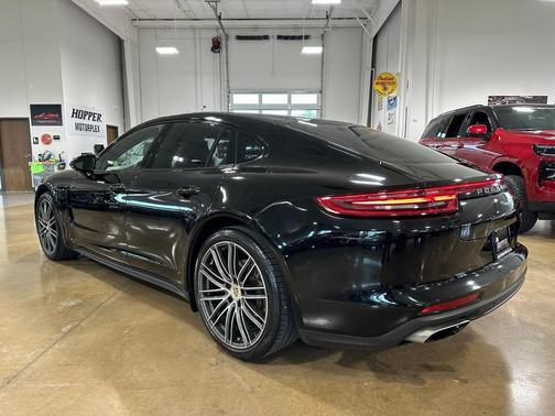 Black 2017 Porsche Panamera 4