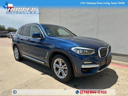 Phytonic Blue Metallic 2018 BMW X3 xDrive30i