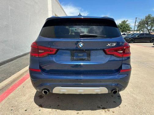 Phytonic Blue Metallic 2018 BMW X3 xDrive30i