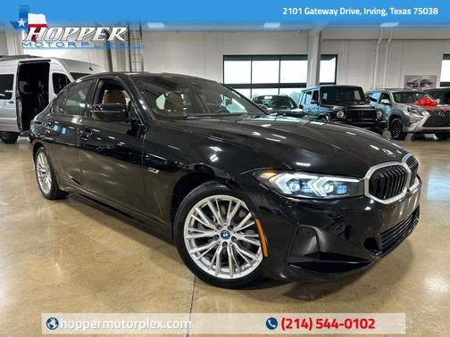 Jet Black 2023 BMW 330e 330e