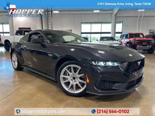 Gray Metallic 2024 Ford Mustang GT Premium
